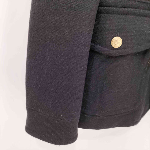 ディースクエアード DSQUARED2 レザー切替レイヤードデザイン ウール3Bテーラードジャケット メンズ  50